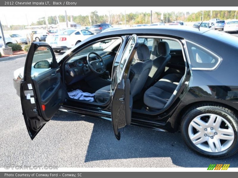 Black / Ebony 2012 Chevrolet Impala LT
