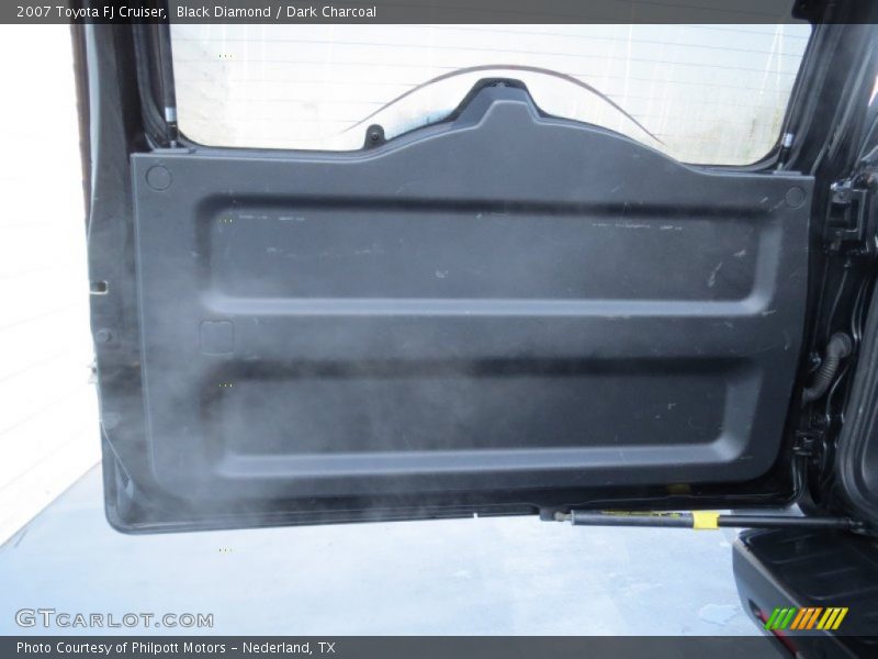 Black Diamond / Dark Charcoal 2007 Toyota FJ Cruiser
