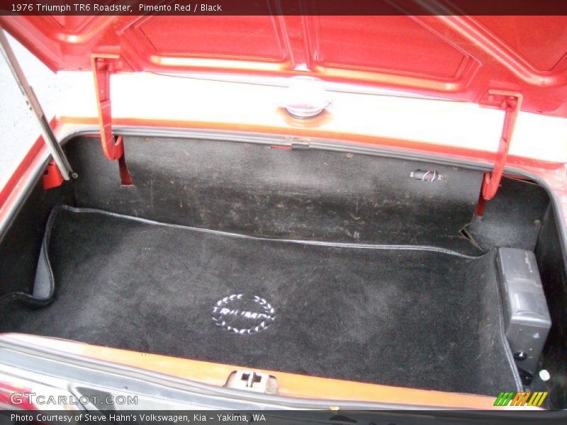  1976 TR6 Roadster Trunk