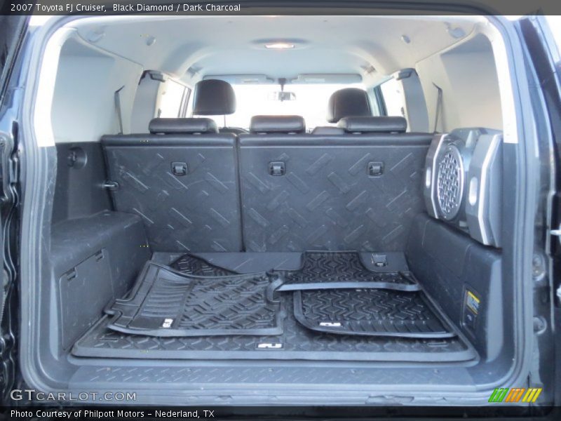 Black Diamond / Dark Charcoal 2007 Toyota FJ Cruiser