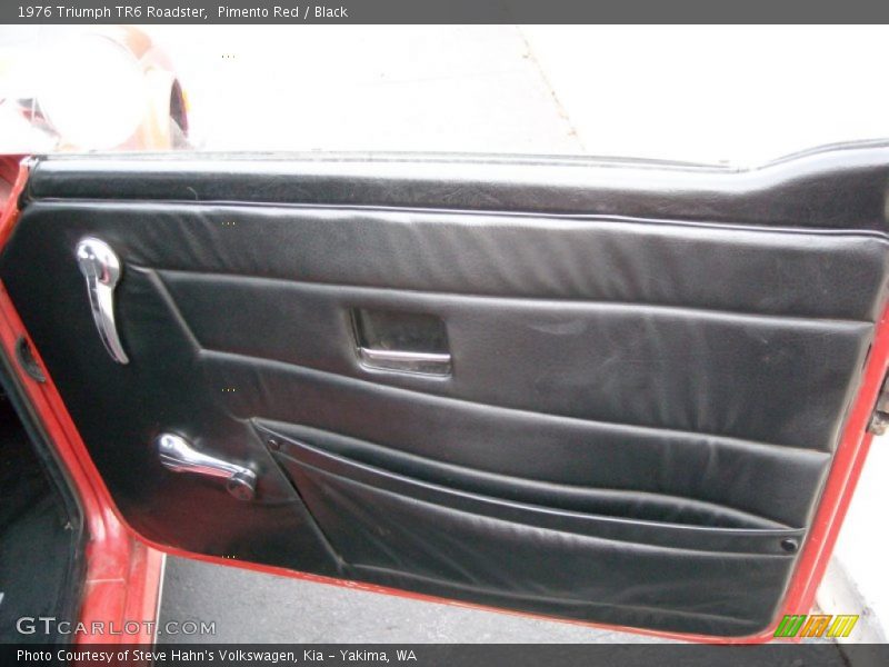 Door Panel of 1976 TR6 Roadster