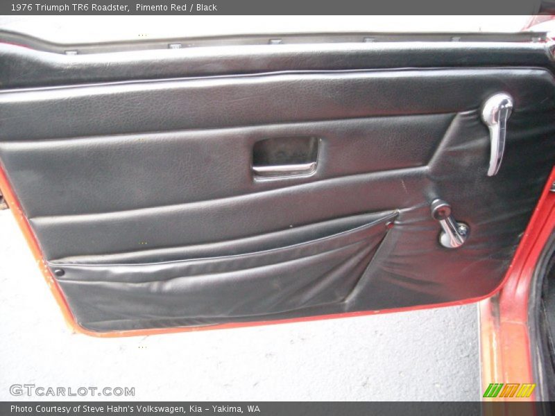 Door Panel of 1976 TR6 Roadster