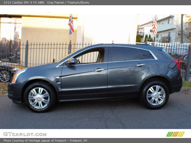 Gray Flannel / Titanium/Ebony 2010 Cadillac SRX 4 V6 AWD