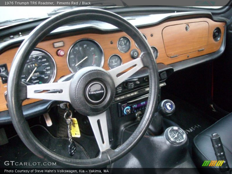  1976 TR6 Roadster Steering Wheel