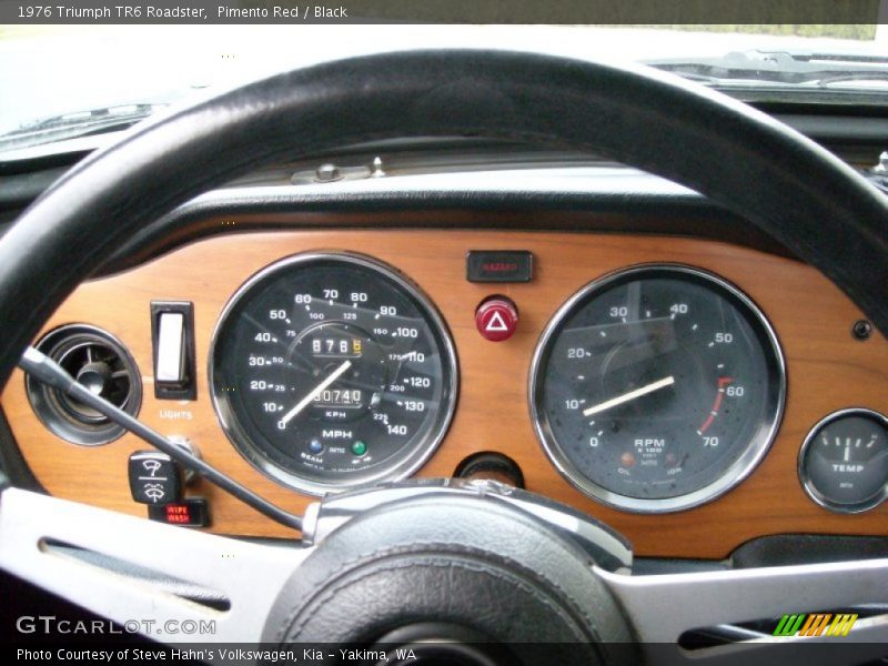  1976 TR6 Roadster Roadster Gauges