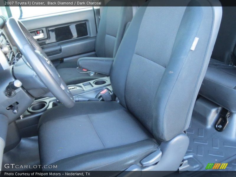 Black Diamond / Dark Charcoal 2007 Toyota FJ Cruiser
