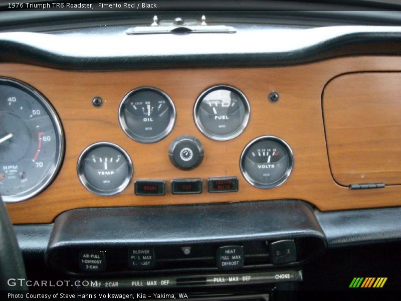  1976 TR6 Roadster Roadster Gauges