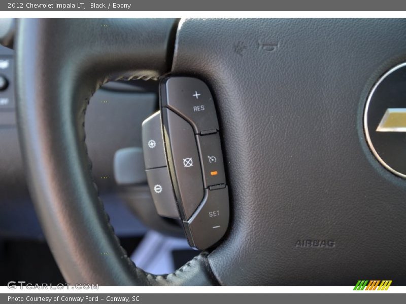 Black / Ebony 2012 Chevrolet Impala LT