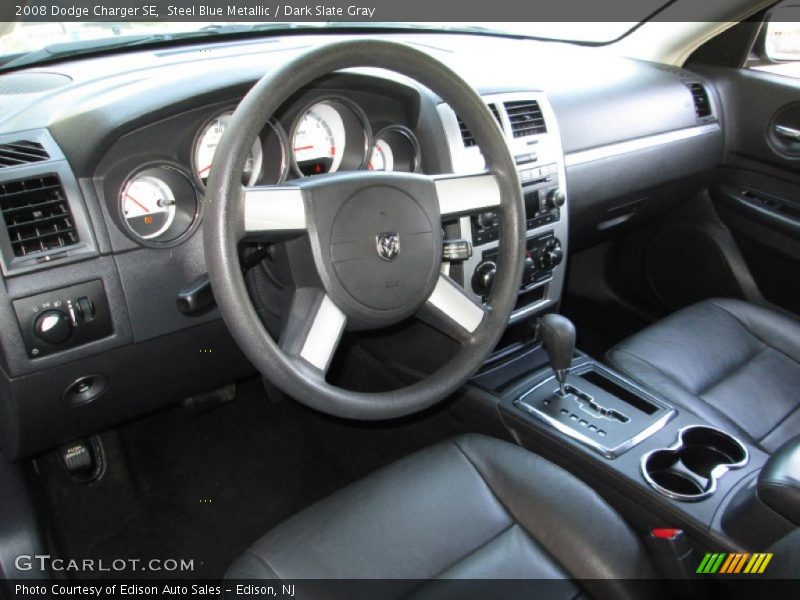Dark Slate Gray Interior - 2008 Charger SE 