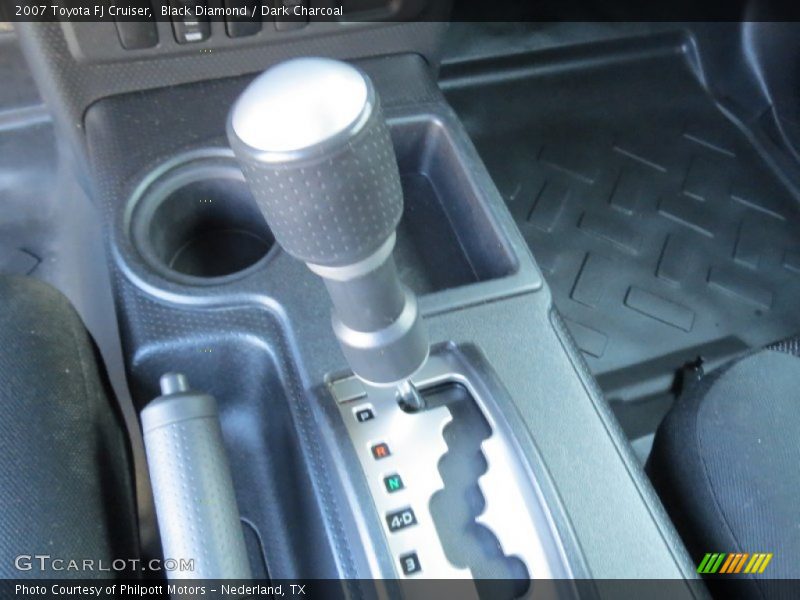 Black Diamond / Dark Charcoal 2007 Toyota FJ Cruiser