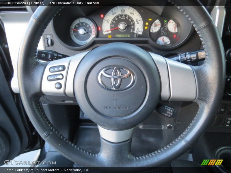 Black Diamond / Dark Charcoal 2007 Toyota FJ Cruiser