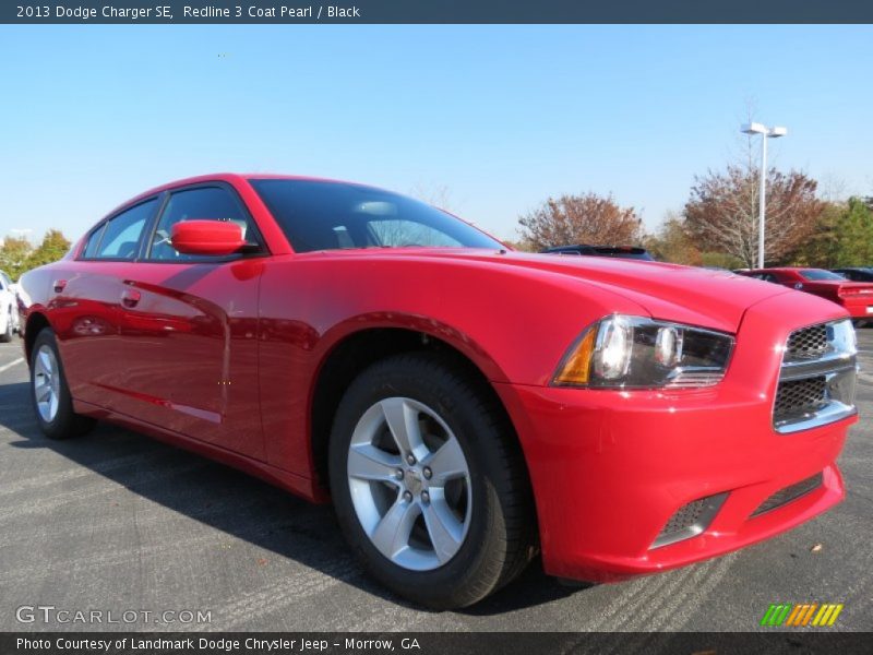 Redline 3 Coat Pearl / Black 2013 Dodge Charger SE