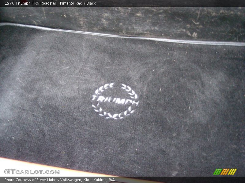  1976 TR6 Roadster Trunk