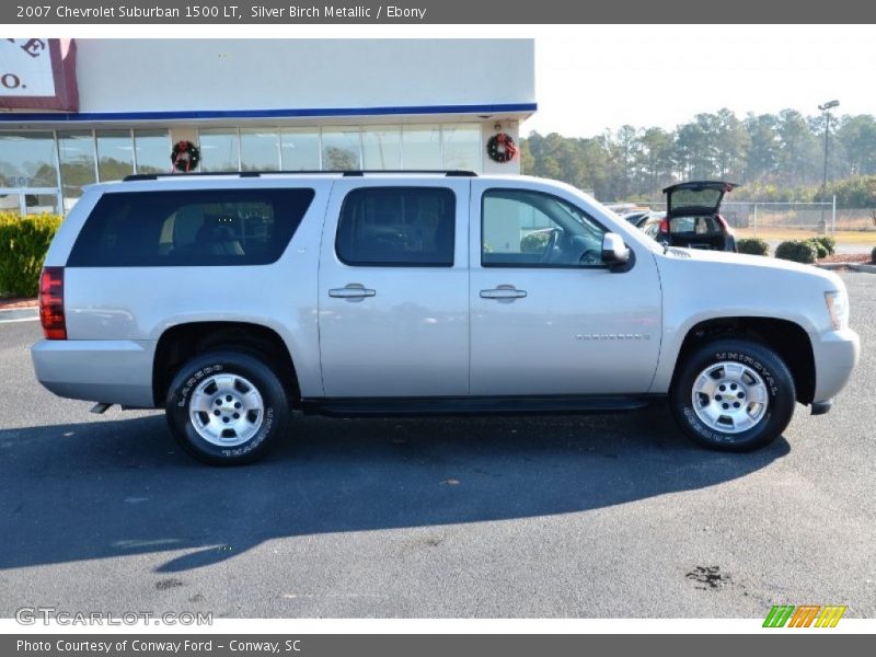 Silver Birch Metallic / Ebony 2007 Chevrolet Suburban 1500 LT