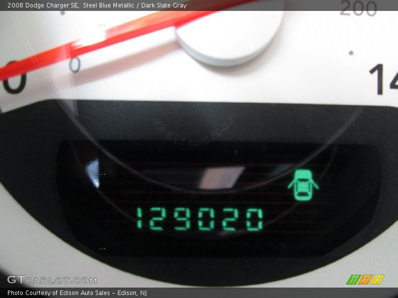 Steel Blue Metallic / Dark Slate Gray 2008 Dodge Charger SE
