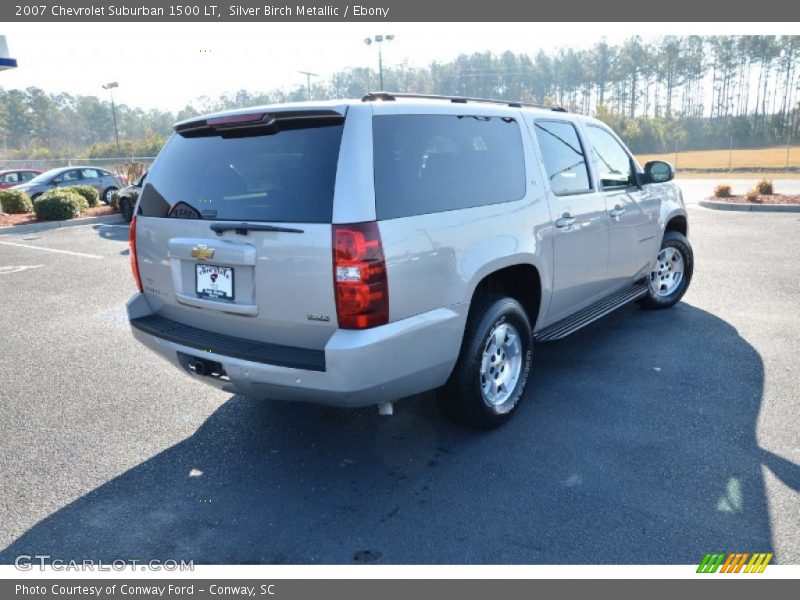 Silver Birch Metallic / Ebony 2007 Chevrolet Suburban 1500 LT