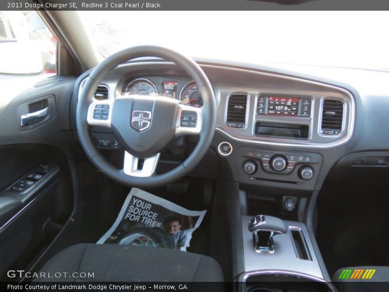 Redline 3 Coat Pearl / Black 2013 Dodge Charger SE
