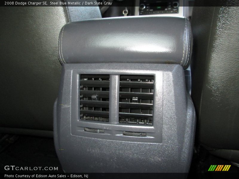 Steel Blue Metallic / Dark Slate Gray 2008 Dodge Charger SE