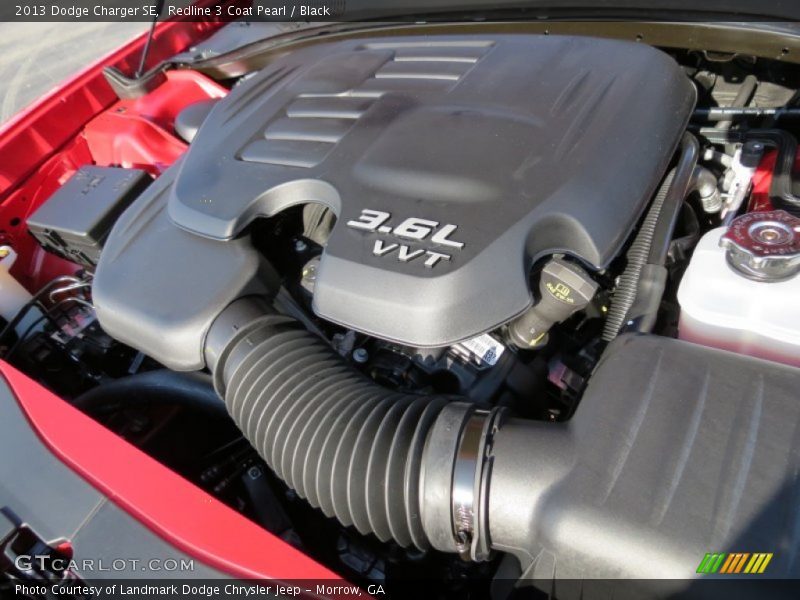 Redline 3 Coat Pearl / Black 2013 Dodge Charger SE