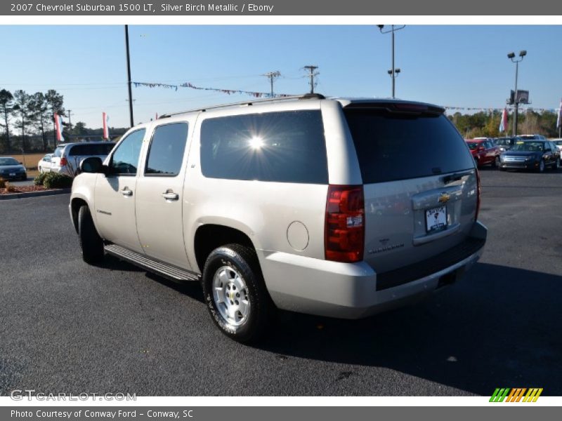 Silver Birch Metallic / Ebony 2007 Chevrolet Suburban 1500 LT