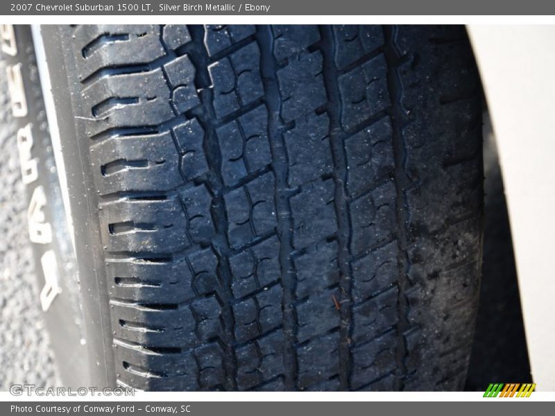 Silver Birch Metallic / Ebony 2007 Chevrolet Suburban 1500 LT