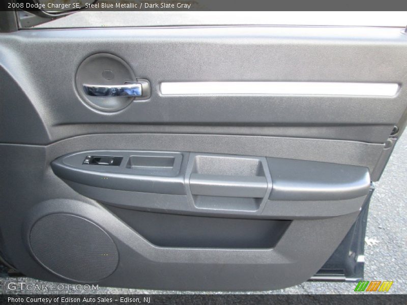 Steel Blue Metallic / Dark Slate Gray 2008 Dodge Charger SE