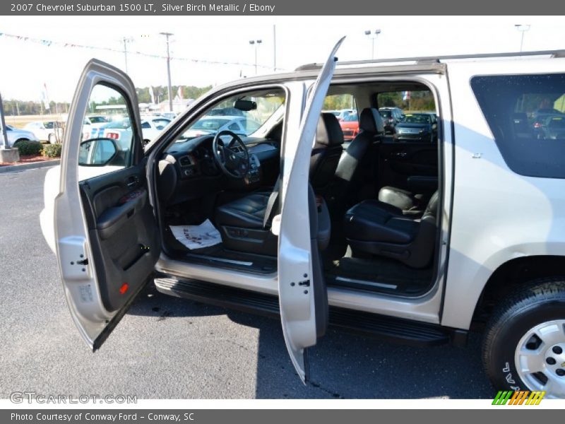 Silver Birch Metallic / Ebony 2007 Chevrolet Suburban 1500 LT