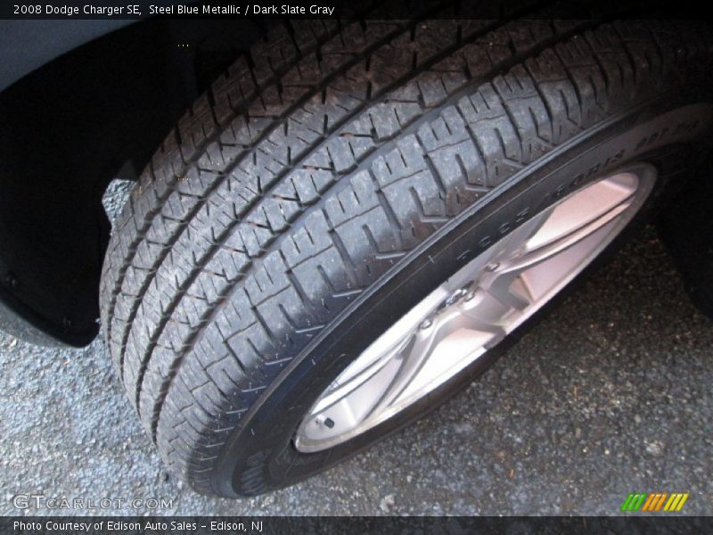Steel Blue Metallic / Dark Slate Gray 2008 Dodge Charger SE