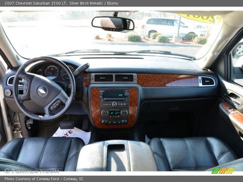 Silver Birch Metallic / Ebony 2007 Chevrolet Suburban 1500 LT