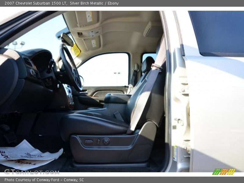 Silver Birch Metallic / Ebony 2007 Chevrolet Suburban 1500 LT