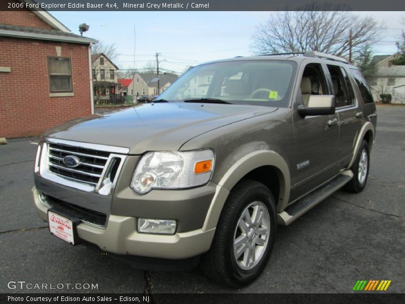 Mineral Grey Metallic / Camel 2006 Ford Explorer Eddie Bauer 4x4
