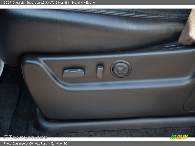 Silver Birch Metallic / Ebony 2007 Chevrolet Suburban 1500 LT