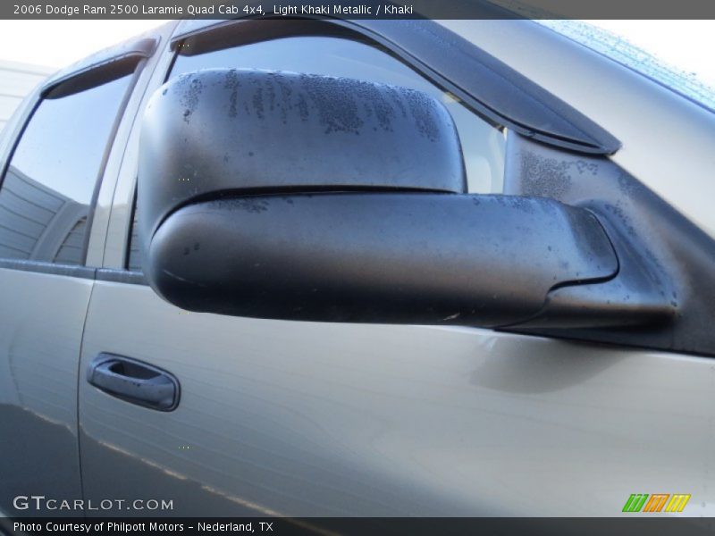 Light Khaki Metallic / Khaki 2006 Dodge Ram 2500 Laramie Quad Cab 4x4