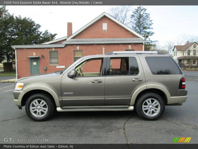 Mineral Grey Metallic / Camel 2006 Ford Explorer Eddie Bauer 4x4