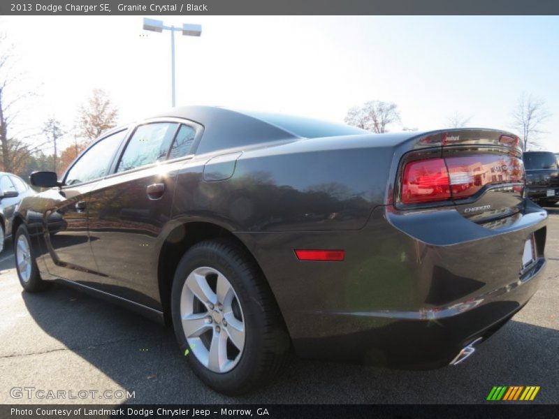 Granite Crystal / Black 2013 Dodge Charger SE