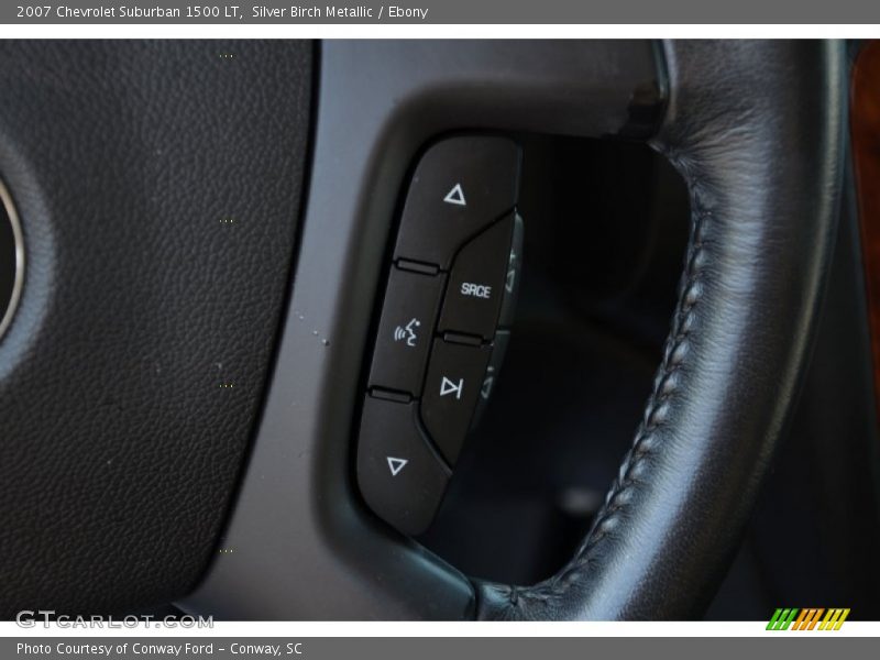 Silver Birch Metallic / Ebony 2007 Chevrolet Suburban 1500 LT