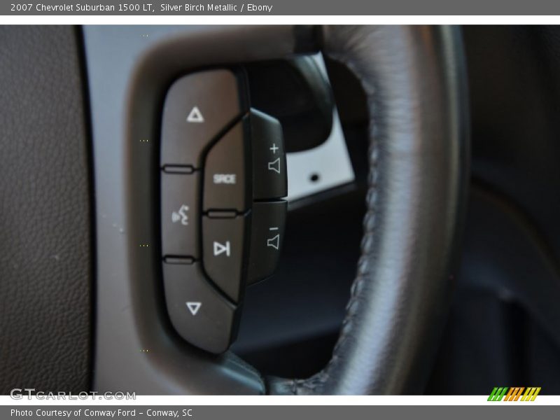 Silver Birch Metallic / Ebony 2007 Chevrolet Suburban 1500 LT