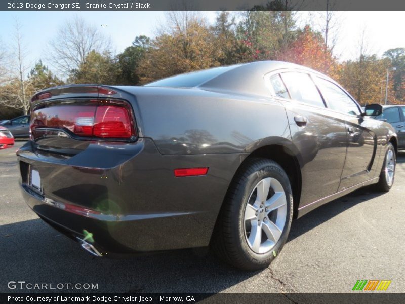 Granite Crystal / Black 2013 Dodge Charger SE