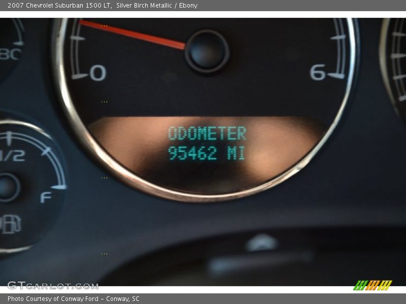 Silver Birch Metallic / Ebony 2007 Chevrolet Suburban 1500 LT
