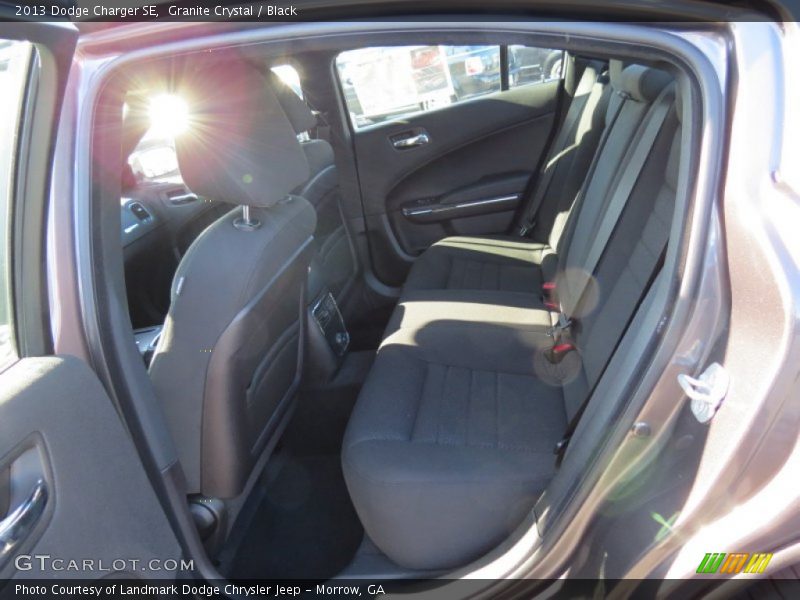 Granite Crystal / Black 2013 Dodge Charger SE