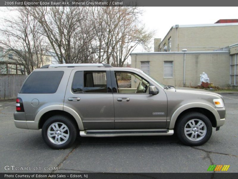Mineral Grey Metallic / Camel 2006 Ford Explorer Eddie Bauer 4x4