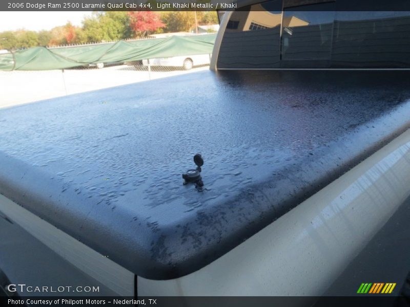 Light Khaki Metallic / Khaki 2006 Dodge Ram 2500 Laramie Quad Cab 4x4