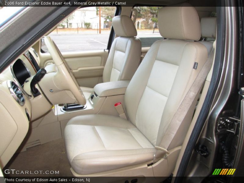 Mineral Grey Metallic / Camel 2006 Ford Explorer Eddie Bauer 4x4