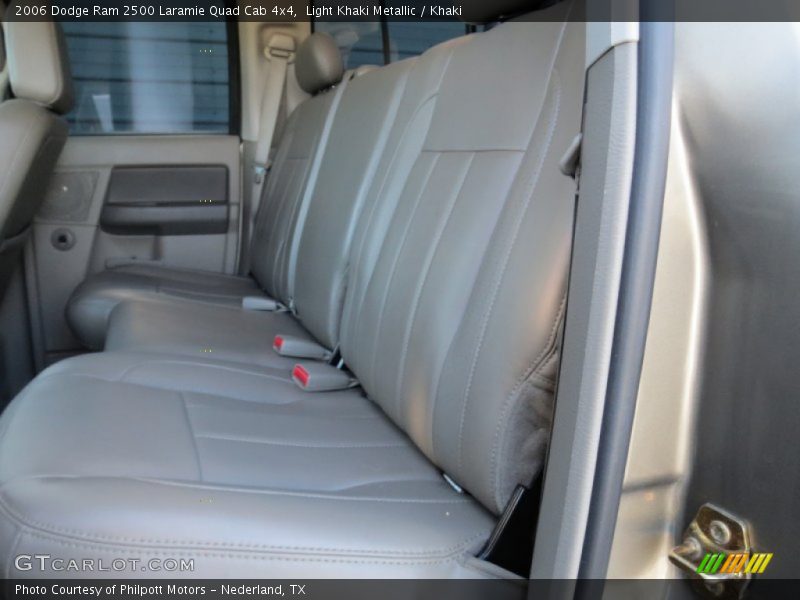 Light Khaki Metallic / Khaki 2006 Dodge Ram 2500 Laramie Quad Cab 4x4