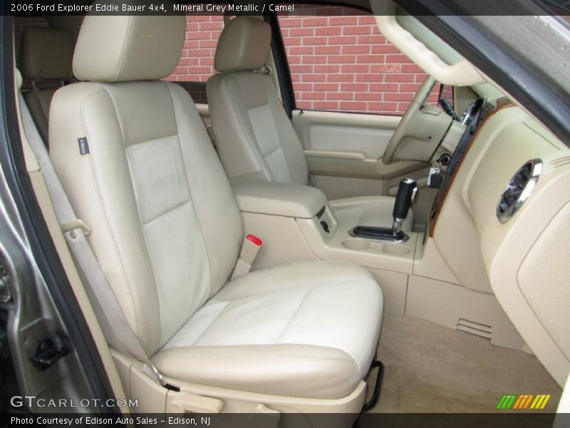 Mineral Grey Metallic / Camel 2006 Ford Explorer Eddie Bauer 4x4