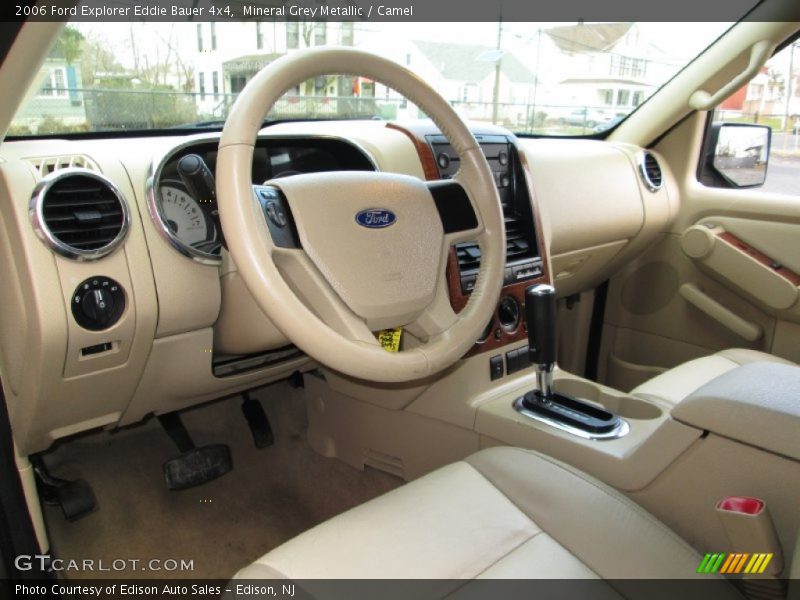 Mineral Grey Metallic / Camel 2006 Ford Explorer Eddie Bauer 4x4