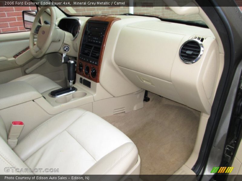 Mineral Grey Metallic / Camel 2006 Ford Explorer Eddie Bauer 4x4