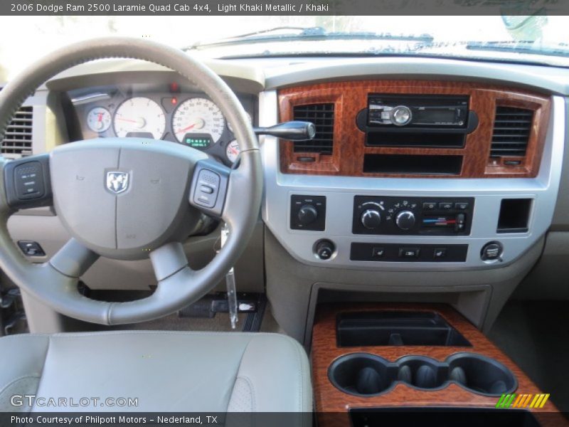 Dashboard of 2006 Ram 2500 Laramie Quad Cab 4x4