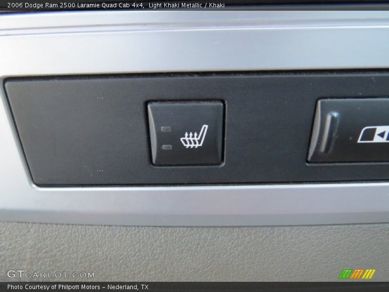 Controls of 2006 Ram 2500 Laramie Quad Cab 4x4