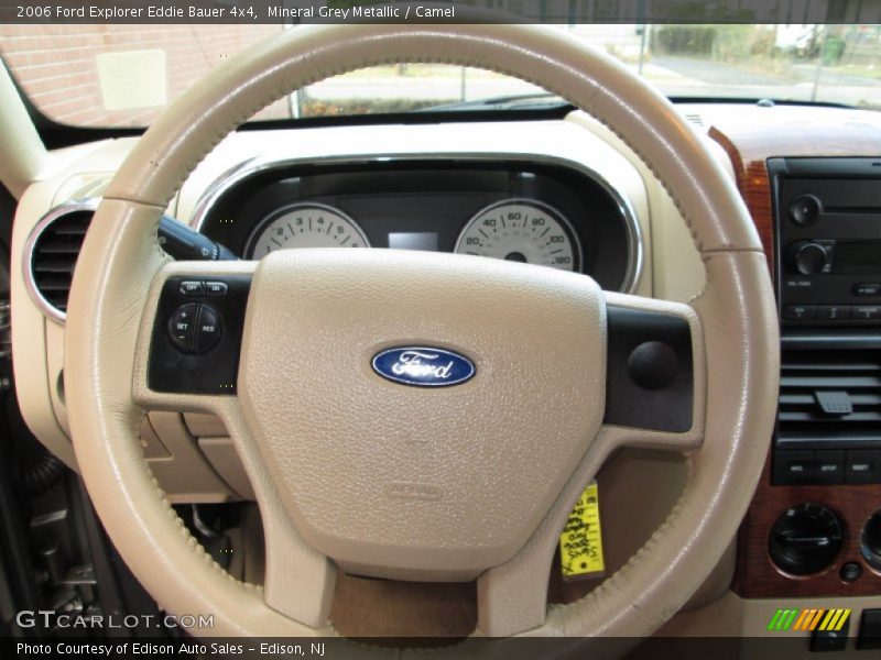 Mineral Grey Metallic / Camel 2006 Ford Explorer Eddie Bauer 4x4